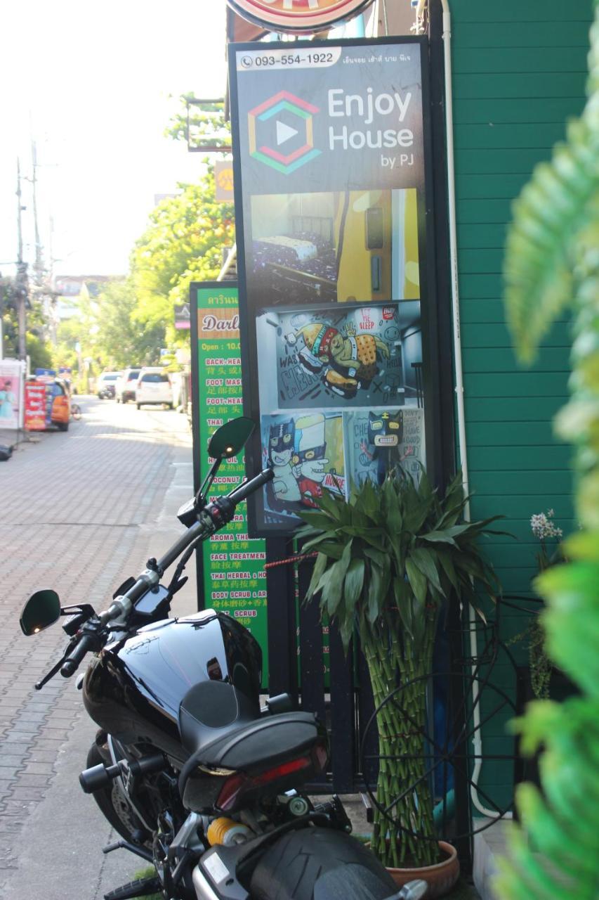 Enjoy House Hostel Chiang Mai Bagian luar foto